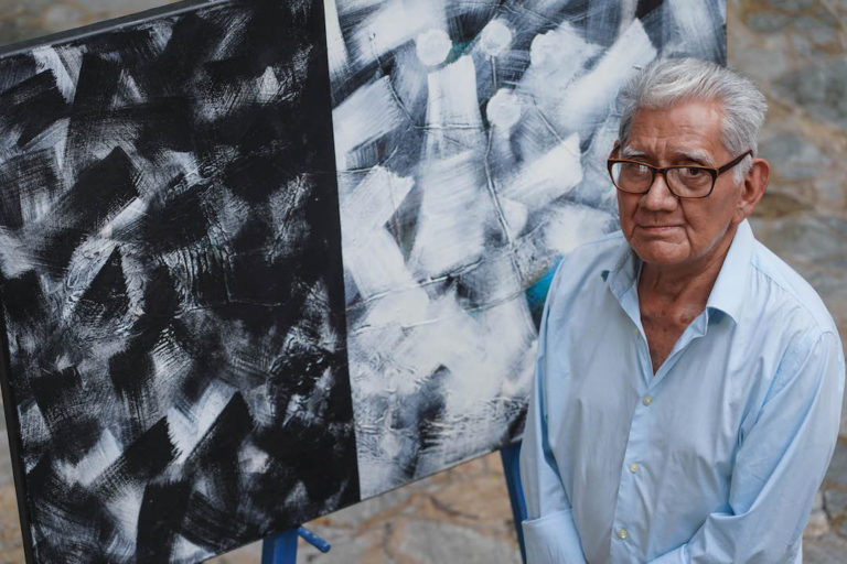 Pintor salvadoreño Armando Solís