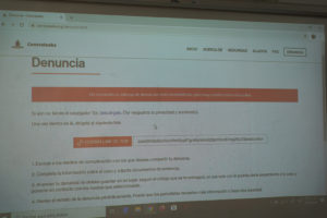 Denunciar es fácil