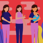 Ilustración embarazo