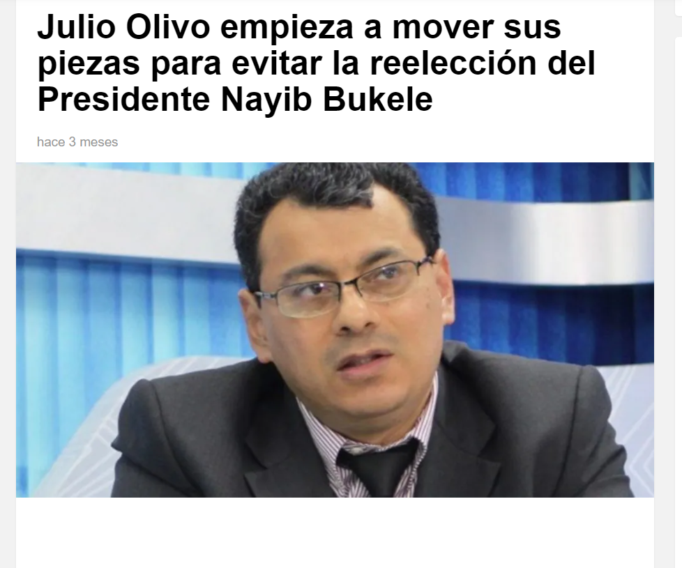 La Britany publicó en su portal web que el magistrado del Tribunal Supremo Electoral pretendía obstaculizar la reelección.